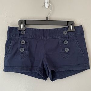 Express Navy Shorts